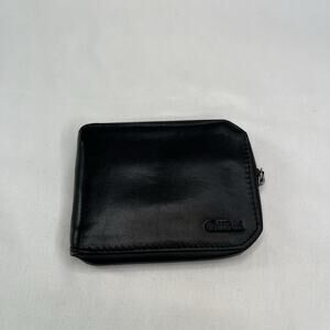 Eslibai Black Mens Wallet, practical, convenient. Multiple interior compartments